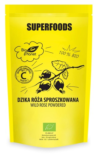 Dzika róża sproszkowana BIO SuperFoods 150 g - Bio Planet