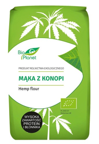 Mąka z konopi BIO 400 g - Bio Planet