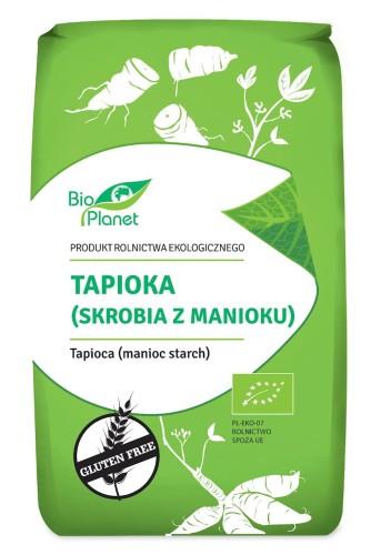 Tapioka skrobia z manioku bezglutenowa BIO 400 g - Bio Planet