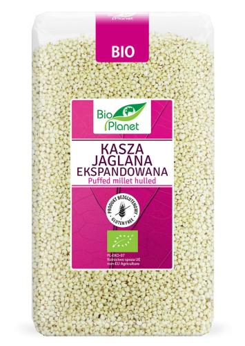 Kasza jaglana ekspandowana bezglutenowa BIO 150 g - Bio Planet