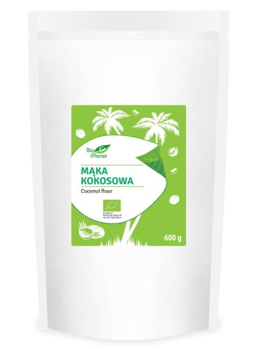 Mąka kokosowa BIO 600 g - Bio Planet