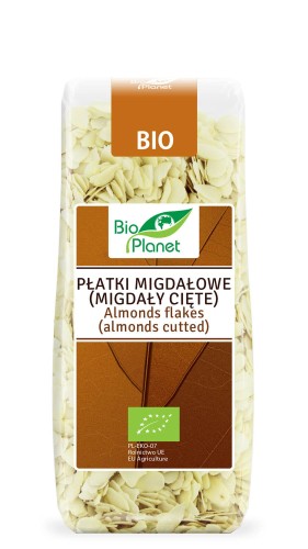 Płatki migdałowe migdały cięte BIO 100 g - Bio Planet