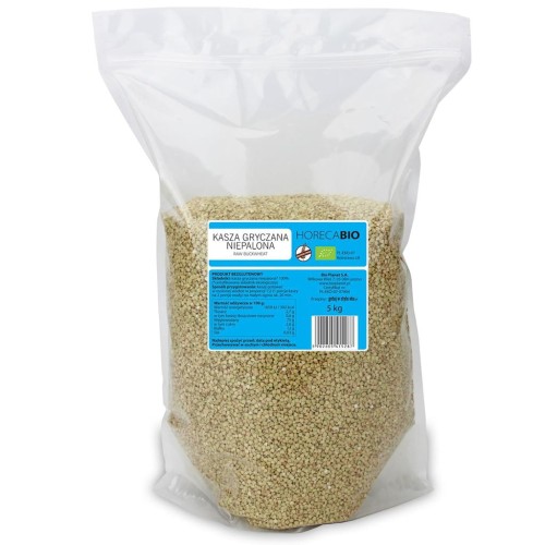 Kasza gryczana niepalona bezglutenowa BIO 5 kg - Horeca Bio