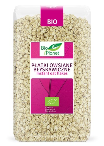 Płatki owsiane błyskawiczne BIO 600 g - Bio Planet