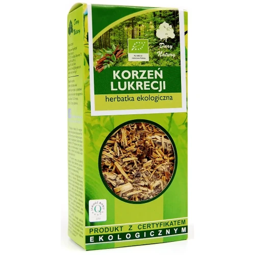 Lukrecja korzeń EKO 50 g - Dary Natury