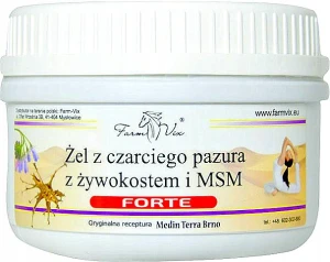 Żel czarci pazur z żywokostem i MSM FORTE 350 ml - Farm-Vix