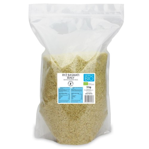 Ryż Basmati biały bezglutenowy BIO 5 kg - Horeca Bio