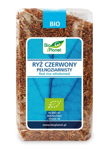 Ryż czerwony pełnoziarnisty BIO 500 g - Bio Planet