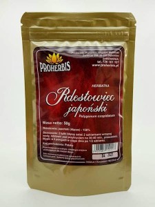 Rdestowiec japoński kłącze mielone 50 g - Proherbis