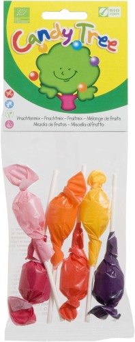 Lizaki okrągłe mix bezglutenowe BIO 6 x 10 g - Candy Tree
