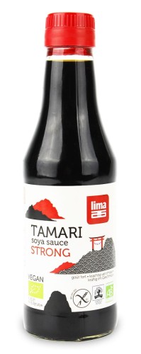 Sos sojowy Tamari mocny bezglutenowy BIO 250 ml - Lima