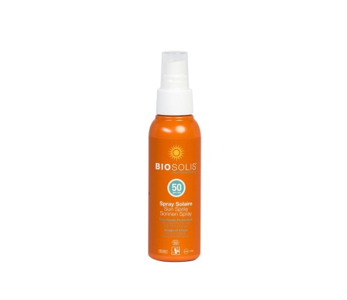 Spray przeciwsłoneczny do ciała SPF 50+ ECO 100 ml - Biosolis