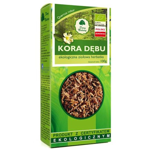 Dąb kora EKO 100 g - Dary Natury