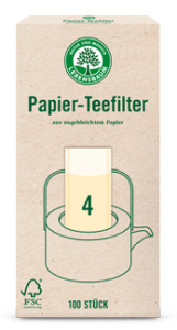 Saszetki do parzenia herbaty rozmiar 4 duże 100 szt - Lebensbaum