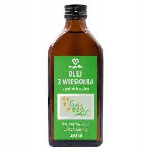Olej z wiesiołka z polskich nasion 250 ml - MyVita