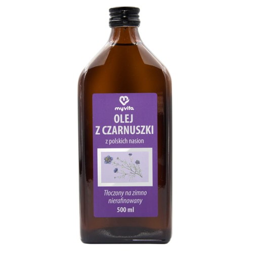 Olej z czarnuszki z polskich nasion 500 ml - MyVita