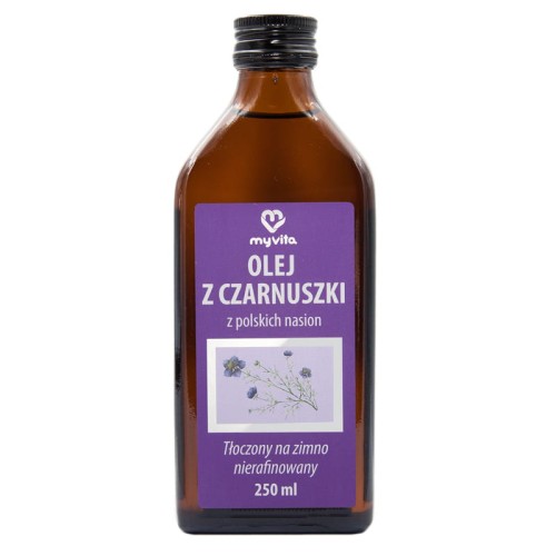 Olej z czarnuszki z polskich nasion 250 ml - MyVita