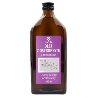 Olej z ostropestu z polskich nasion 500 ml - MyVita