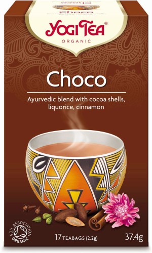 Herbatka czekoladowa z kakao Choco Chai BIO fix 17 x 2,2 g (saszetki) - Yogi Tea