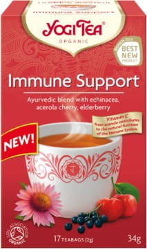 Herbatka na Odporność Immune Support BIO fix 17 x 2 g (saszetki) - Yogi Tea