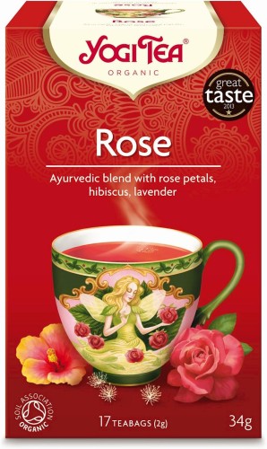 Herbatka Rose BIO fix 17 x 2 g (saszetki) - Yogi Tea