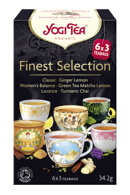 Herbatka ekspresowa Finest Selection BIO fix 6 x 3 torebki 34,2 g (saszetki) - Yogi Tea