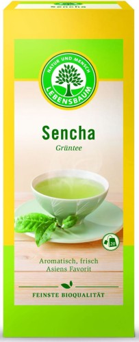Herbata zielona Sencha ekspresowa BIO fix 20 x 1,5 g (saszetki) - Lebensbaum