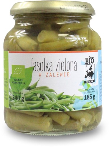 Fasolka zielona w zalewie BIO 340 g (185 g) - Bio Planet