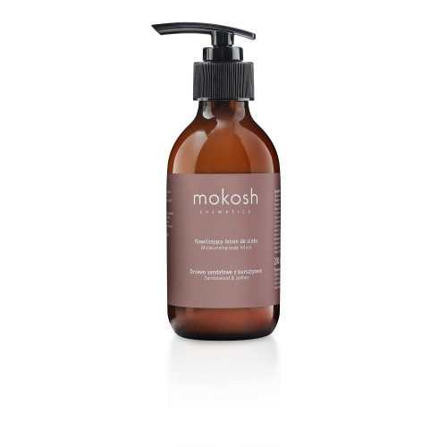 Nawilżający lotion do ciała Drzewo Sandałowe z Bursztynem 200 ml - Mokosh