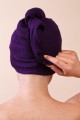 Turban Dry It Up fioletowy - Anwen