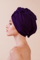 Turban Dry It Up fioletowy - Anwen
