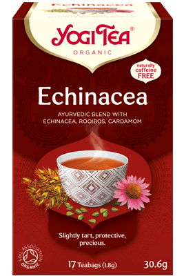 Herbatka Echinacea BIO fix 17 x 1,8 g (saszetki) - Yogi Tea