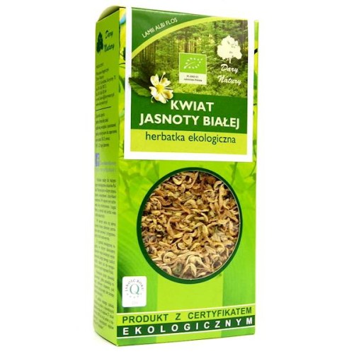 Jasnota biała kwiat EKO 25 g - Dary Natury