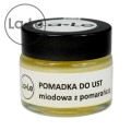 Pomadka nawilżająca do ust Miodowa z Pomarańczą 15 ml - La-Le
