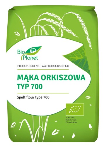 Mąka orkiszowa typ 700 BIO 1 kg - Bio Planet
