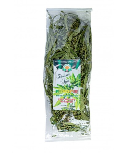 Konopie ziele z kwiatostanem 50 g - Natura Wita