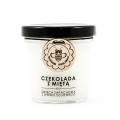 Czekolada z Miętą - świeca z wosku sojowego 120 ml - Miodowa Mydlarnia
