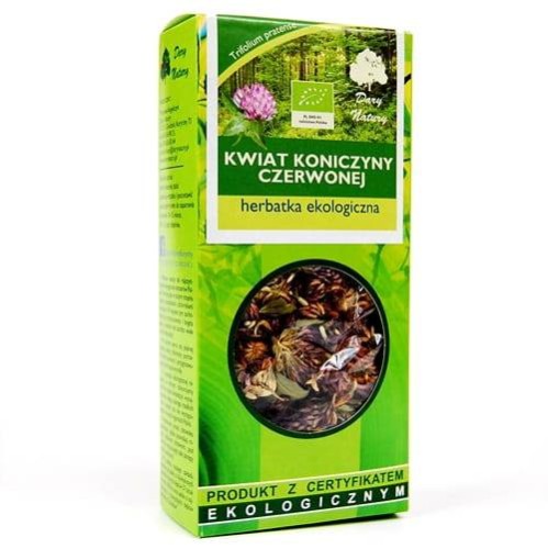 Koniczyna czerwona kwiat EKO 25 g - Dary Natury