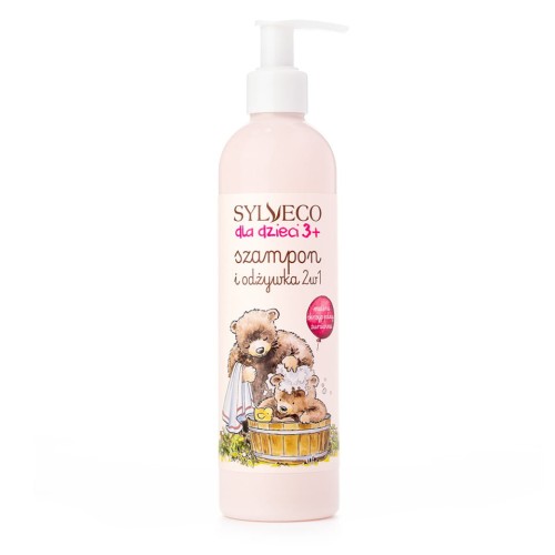 Szampon i odżywka 2w1 300 ml - Sylveco dla dzieci