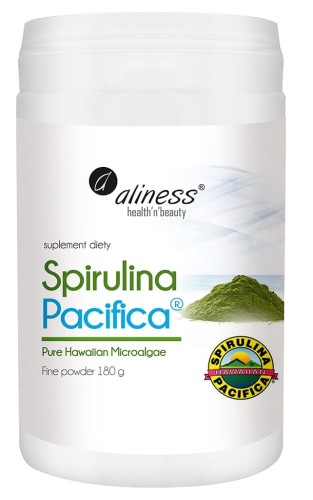 Spirulina Hawajska Pacyfica® proszek 180 g - Aliness