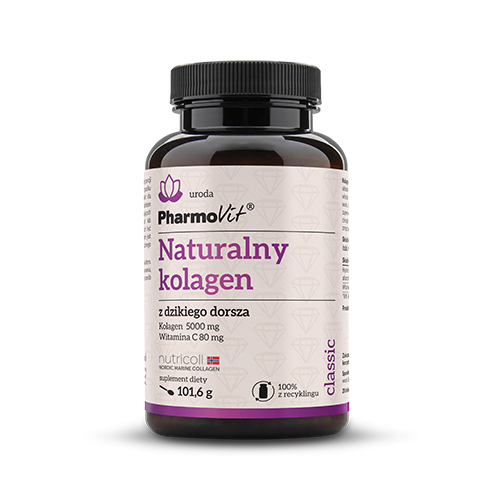 Naturalny kolagen z dzikiego dorsza 101,6 g proszek - PharmoVit