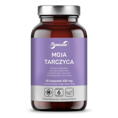 Moja Tarczyca 50 kapsułek roślinnych - Panaseus