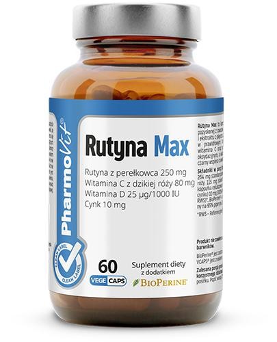 Rutyna Max 60 kapsułek vege - PharmoVit