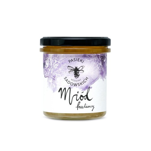 Miód faceliowy 450 g - Pasieki Rodziny Sadowskich