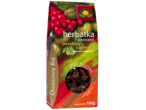 Herbatka z owocami jarzębiny i agrestu 100 g - Natura Wita