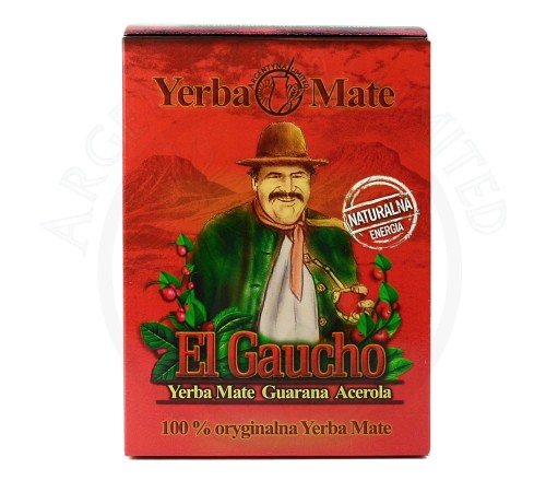 Yerba Mate Energia z guaraną 500 g - El Gaucho