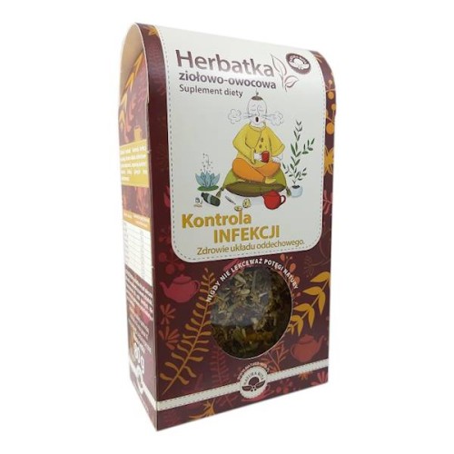 Kontrola infekcji herbatka ziołowo-owocowa 80 g - Natura Wita