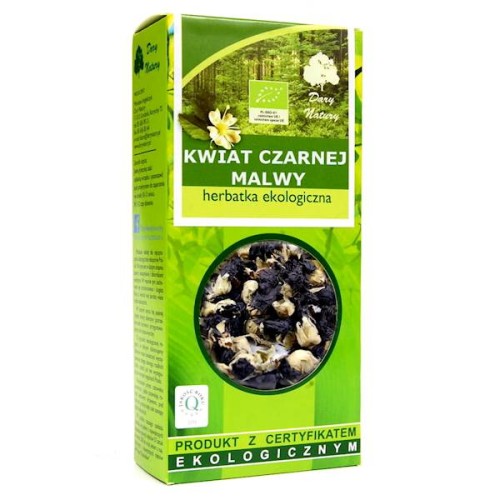 Malwa czarna kwiat EKO 25 g - Dary Natury