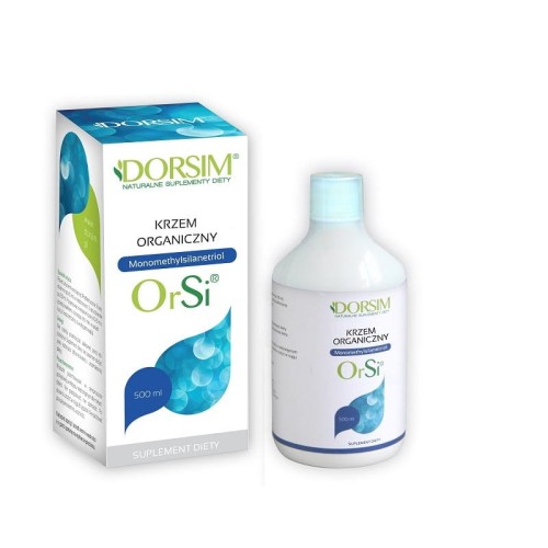 OrSi Przyswajalny krzem organiczny w płynie 500 ml - DORSIM