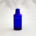 Butelka z niebieskiego szkła gwint 18 mm 30 ml - Nanga